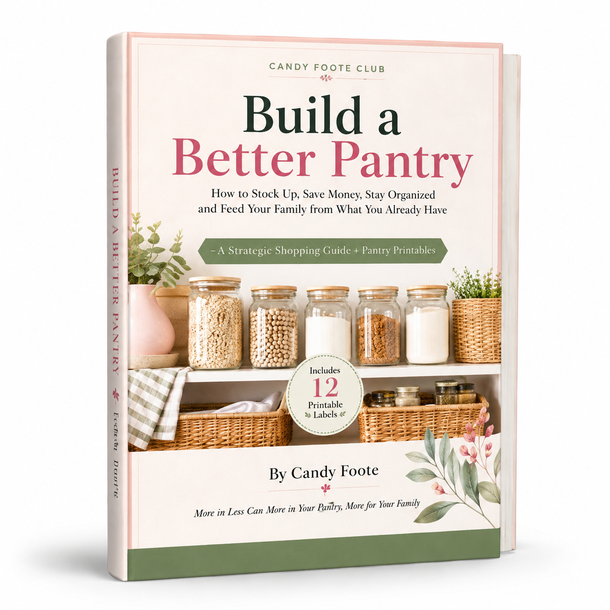 Build a Better Pantry guide by Candy Foote